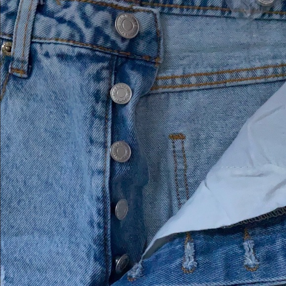 Signature8 Shorts Signature 8 High Waisted Denim Shorts Poshmark